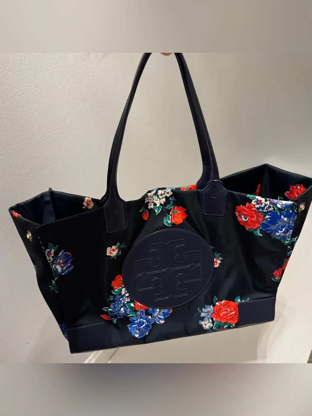 Tory Burch Floral Print  Ella Tote NWOT